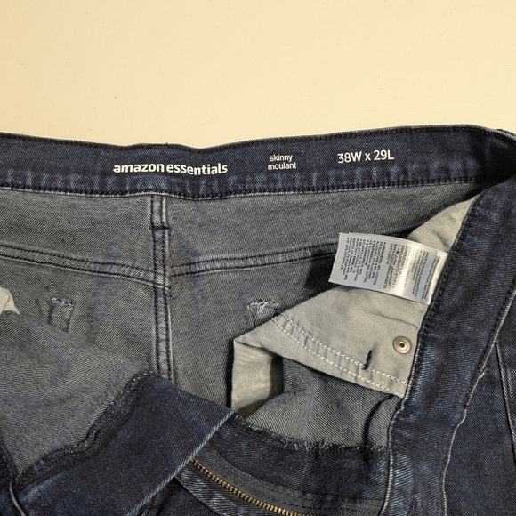 Dark blue skinny jeans, 38x29, Amazon essentials - Picture 9 of 12